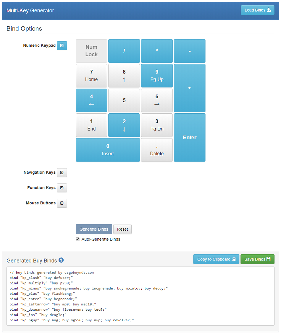 Multi-Key Generator